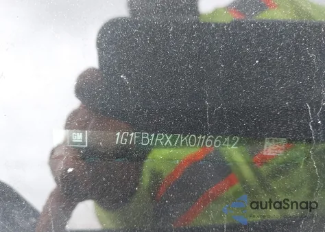 2019 Chevrolet Camaro 1Lt z USA, uszkodzony, nr VIN 1G1FB1RX7K0116642